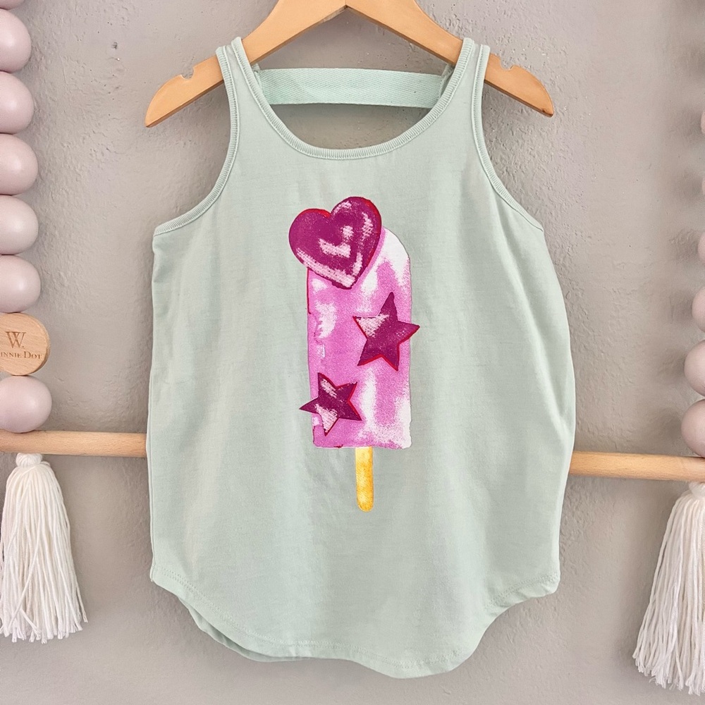 Chaser Pink Popsicle Graphic Tank